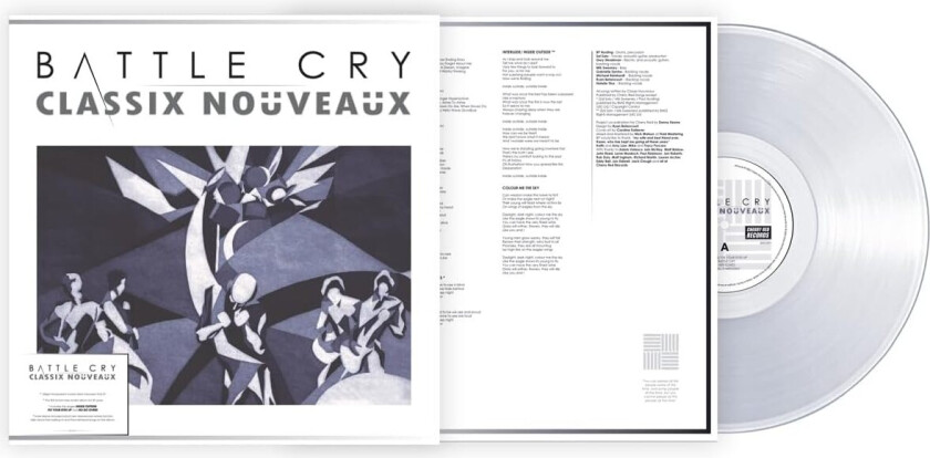 Classix Nouveaux Battle Cry LP/Vinyl