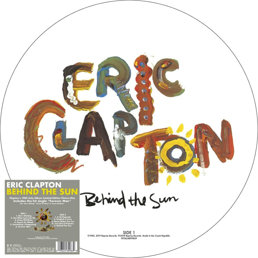 Eric Clapton Behind The Sun LP/Vinyl