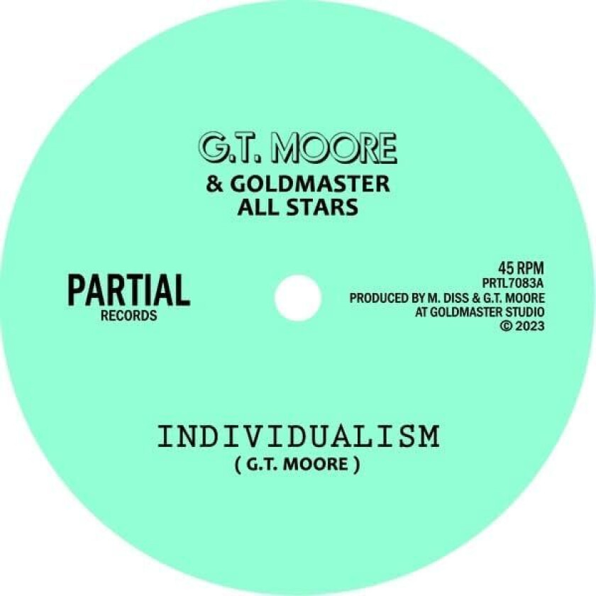 G.T. Moore, Goldmaster Allstars Individualism LP/Vinyl