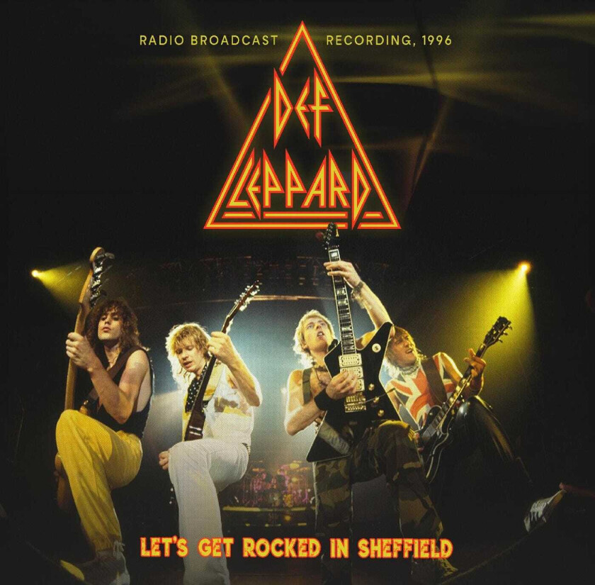 Def Leppard Let's Get Rocked In Sheffield (Radio Broadcast Recording, 1996) CD