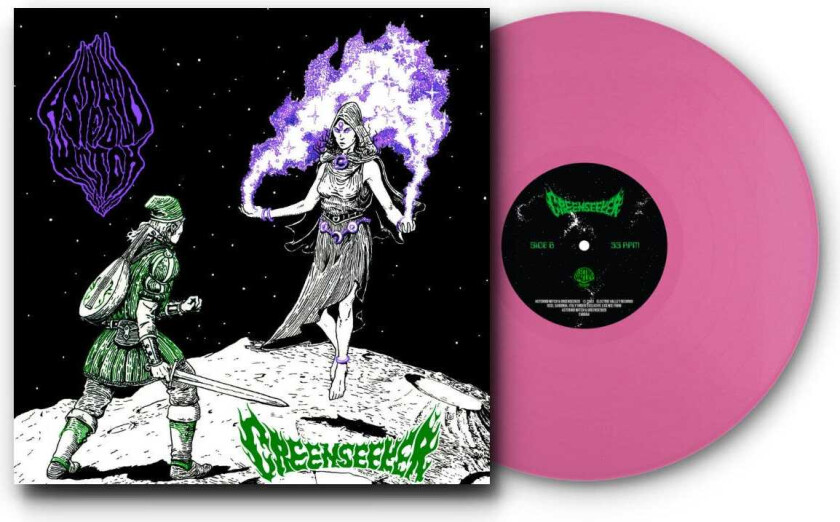 Asteroid Witch, Greenseeker Asteroid Witch / Greenseeker Split LP/Vinyl