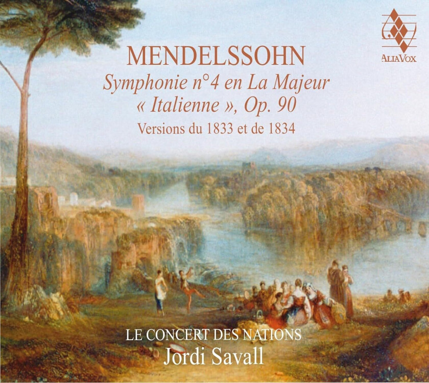 Le Concert Des Nations Orchestra, Jordi Savall  Mendelssohn: Symphony No. 4 (Italian)  CD