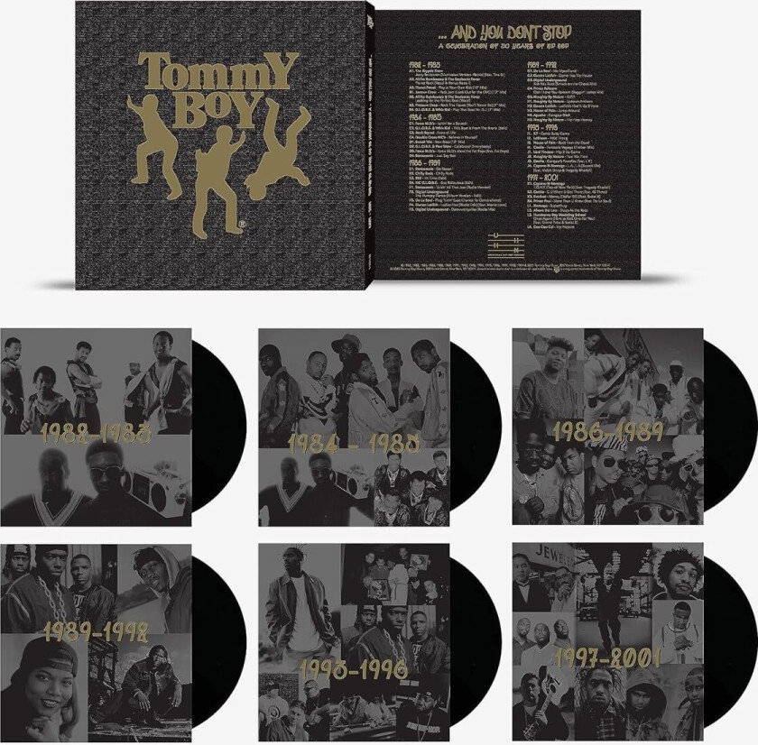 Diverse Hip Hop Tommy Boy: ...And You Don't Stop A Celebration of 50 Years of Hip Hop LP/Vinyl