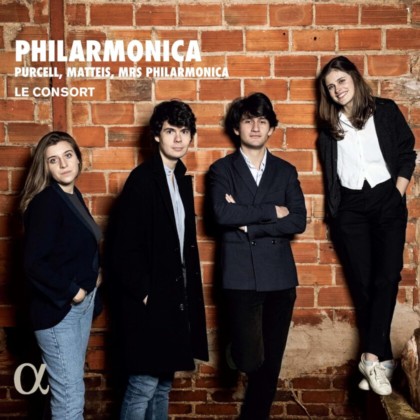 Le Consort, Nicola Matteis, Mrs Philarmonica Matteis, Mrs Philarmonica & Purcell: Philarmonica CD