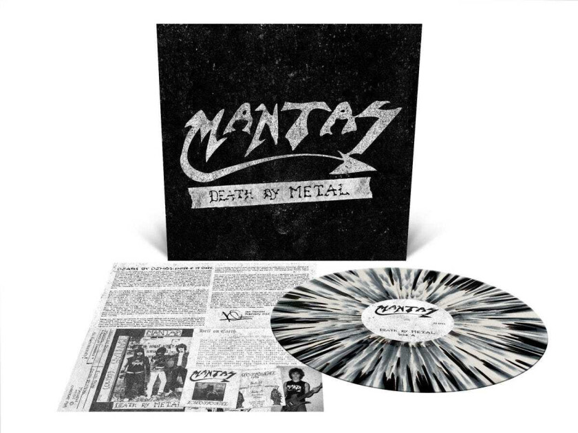 Mantas Death by Metal LP/Vinyl