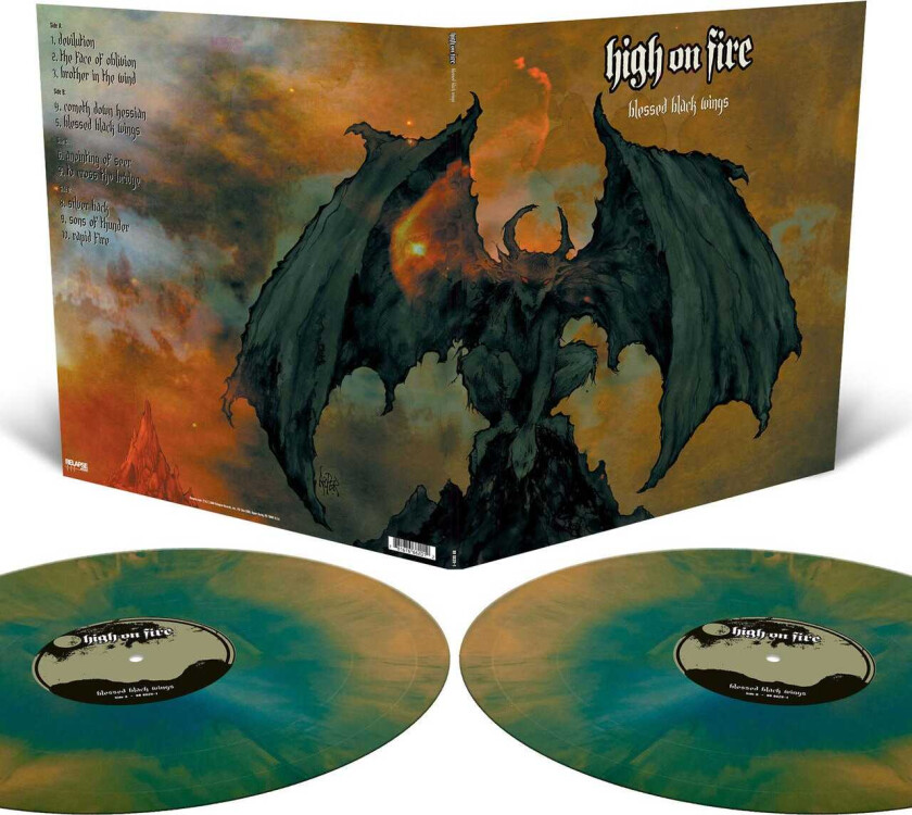 High On Fire Blessed Black Wings LP/Vinyl