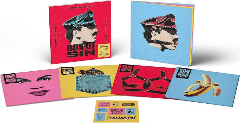 Diverse Artister Disco Discharge Presents Box Of Sin LP/Vinyl