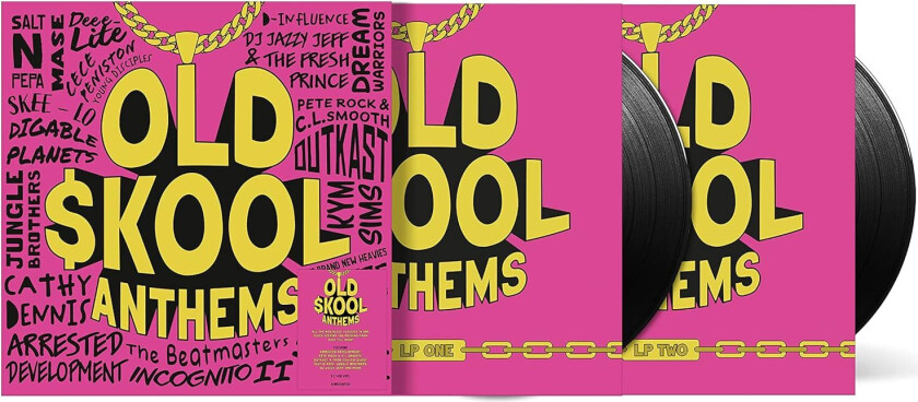 Diverse Hip Hop Old Skool Anthems LP/Vinyl