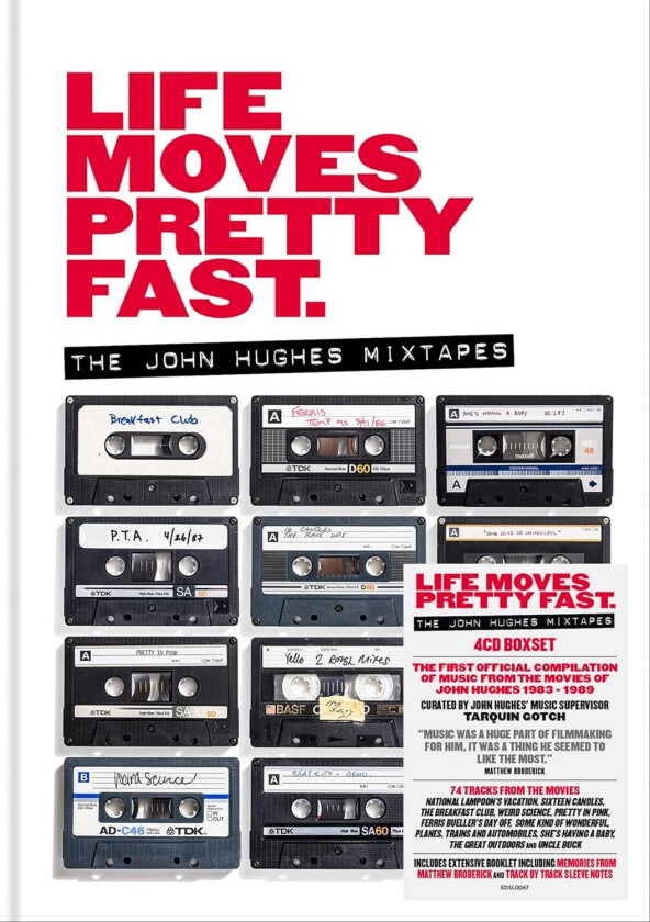 Diverse Artister, Filmmusikk Life Moves Pretty Fast The John Hughes Mixtapes CD