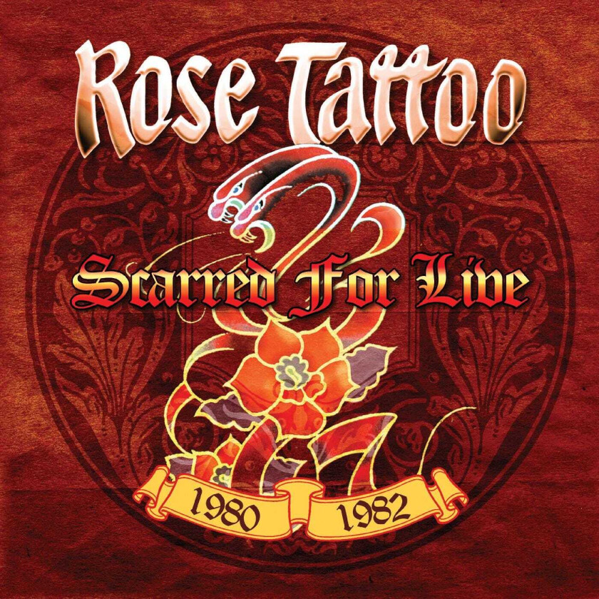 Rose Tattoo Scarred For Live 19801982 LP/Vinyl