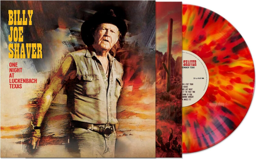 Billy Joe Shaver One Night At Luckenbach Texas LP/Vinyl