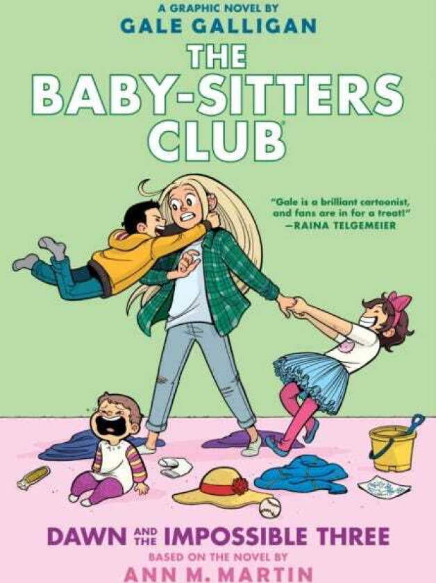 Dawn and the Impossible Three: A Graphic Novel (The BabySitters Club #5)