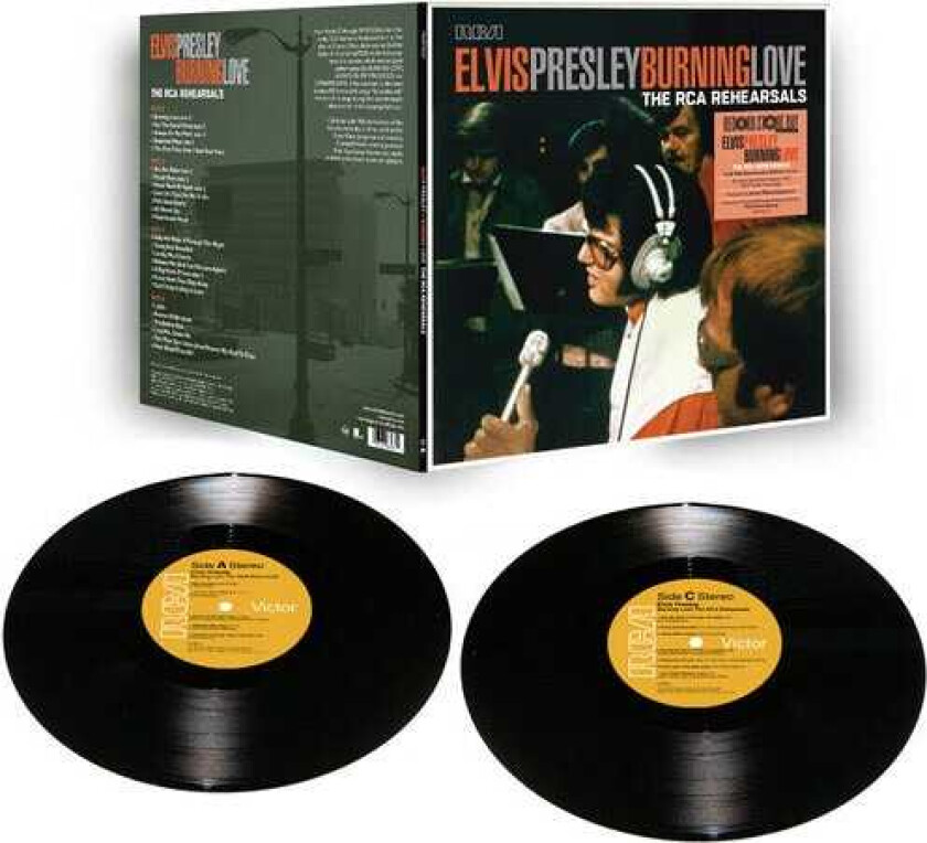 Elvis Presley Burning Love (The RCA Rehearsals) LP/Vinyl
