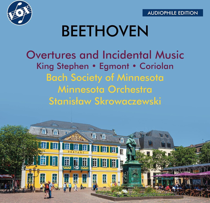 Bach Society Of Minnesota, Minnesota Orchestra, Stanislaw Skrowaczewski Beethoven: Overtures & Incidental Music CD