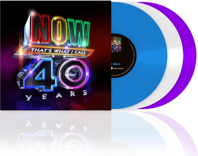 Diverse Artister NOW That's What I Call 40 Years LP/Vinyl