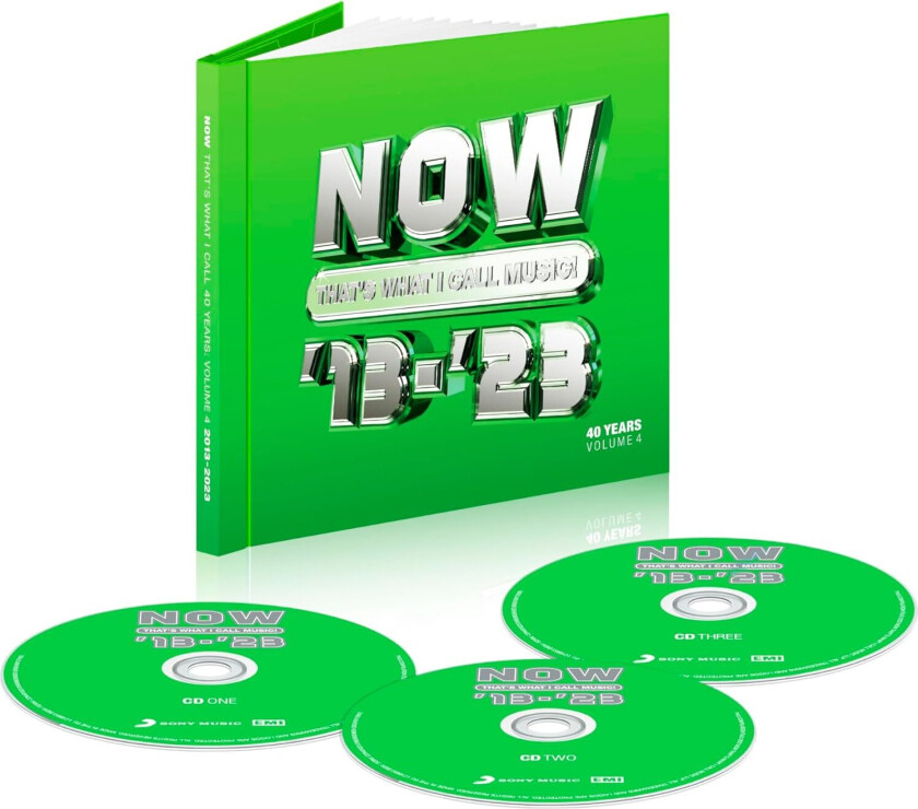 Diverse Artister NOW That's What I Call 40 Years: Volume 4 20132023 CD