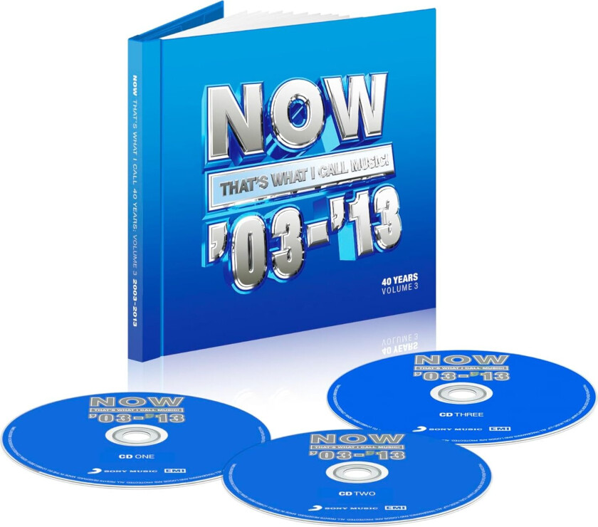 Diverse Artister NOW That's What I Call 40 Years: Volume 3 20032013 CD