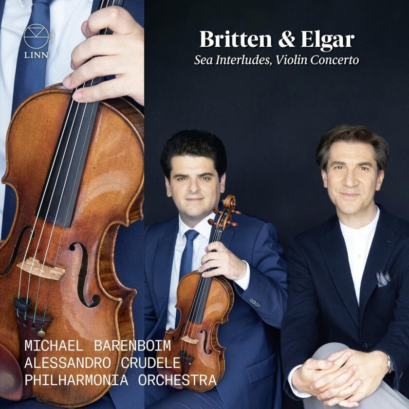 Michael Barenboim, Alessandro Crudele, Philharmonia Orchestra, Edward Elgar Britten: Sea Interludes; Elgar: Violin Concerto CD
