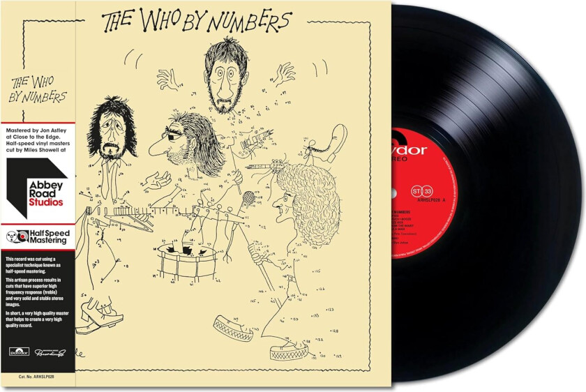 The Who The Who By Numbers LP/Vinyl