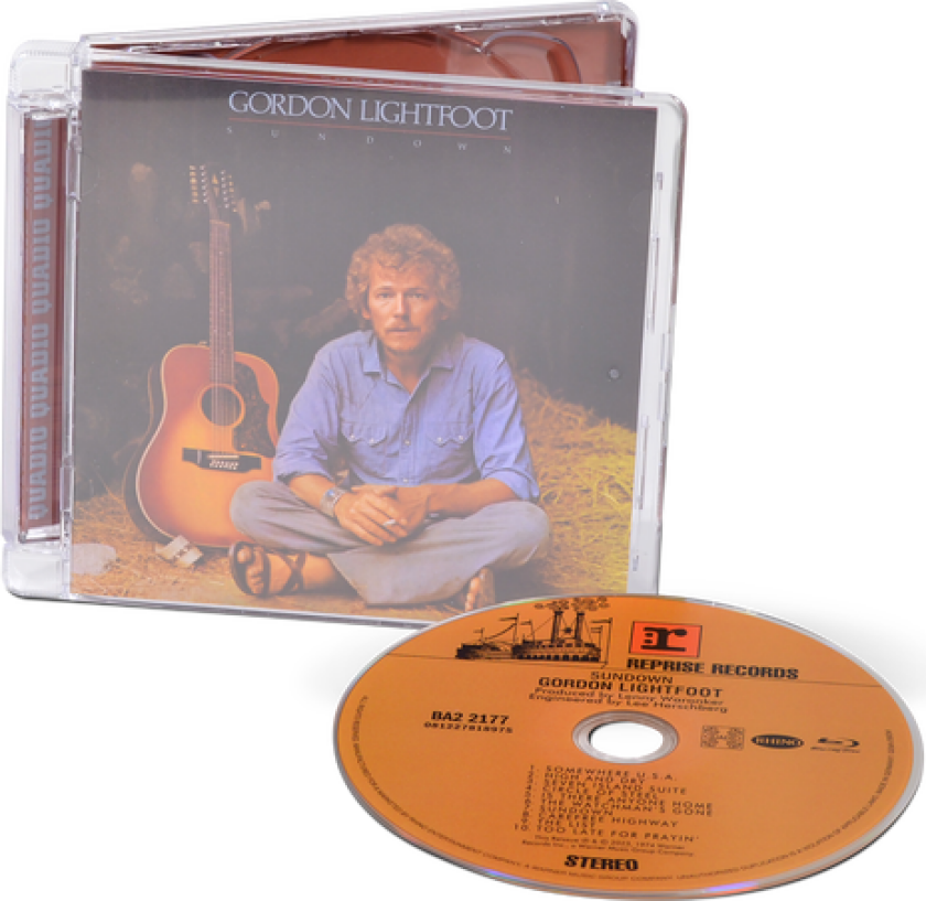 Gordon Lightfoot Sundown (Quadio) CD