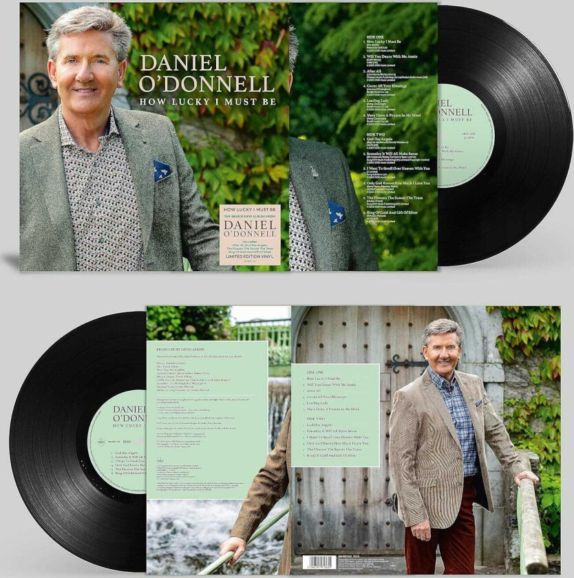 Daniel O'Donnell How Lucky I Must Be LP/Vinyl