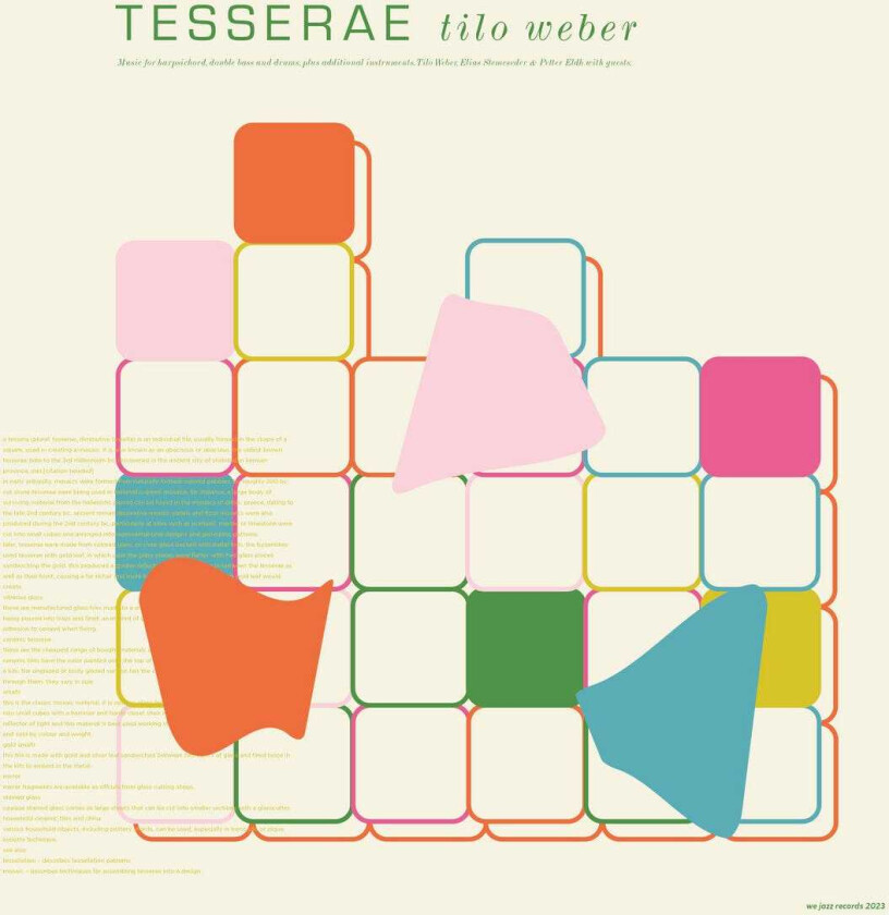 Tilo Weber Tesserae LP/Vinyl