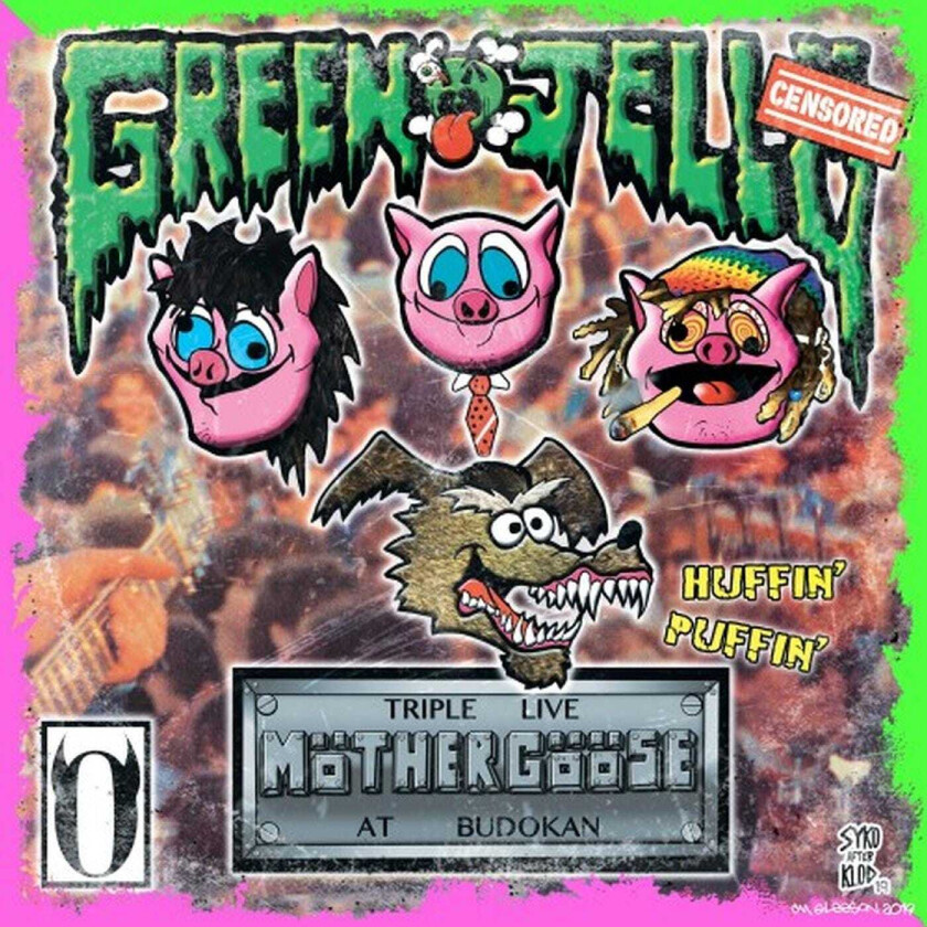 Green Jelly Triple Live Möther Gööse At Budokan LP/Vinyl