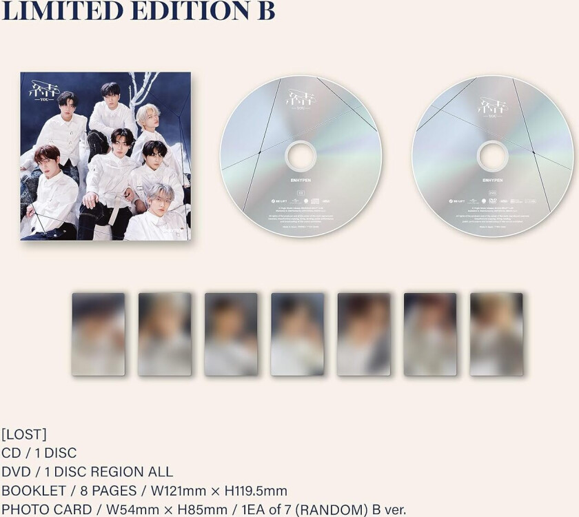 Enhypen YOU (Limited Edition B) CD