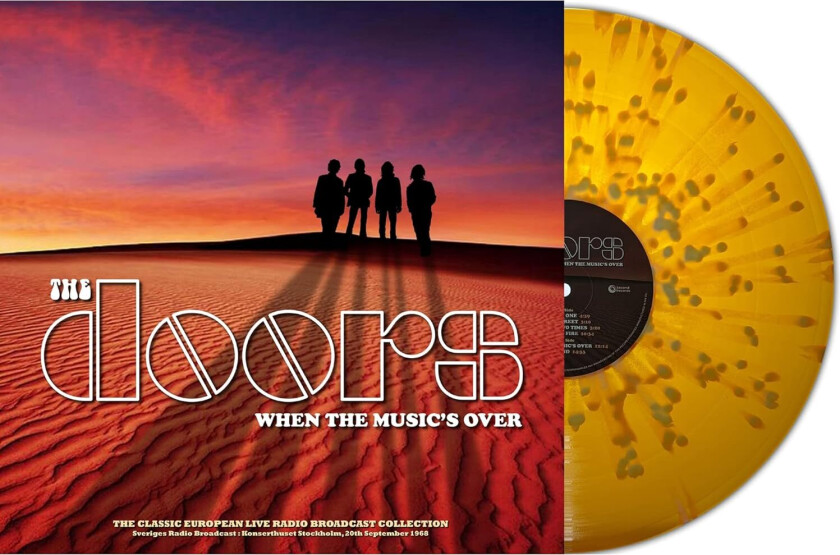 The Doors When the Music's Over Stockholm 1968 LP/Vinyl