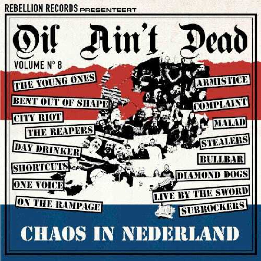 Diverse Punk  Oi! Ain't Dead 8: Chaos In Nederland  LP/Vinyl