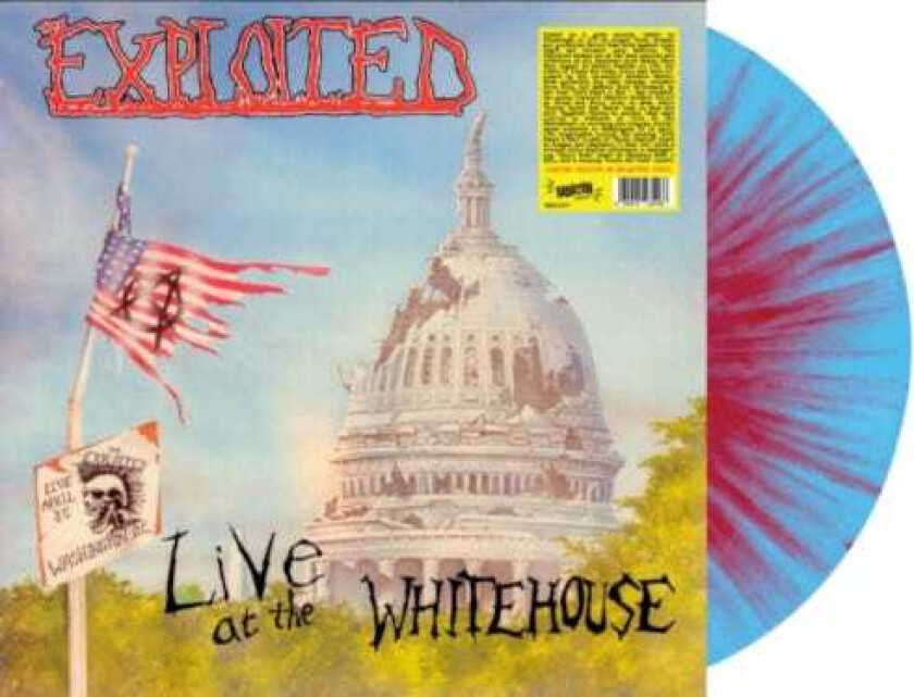 The Exploited Live At The Whitehouse LP/Vinyl