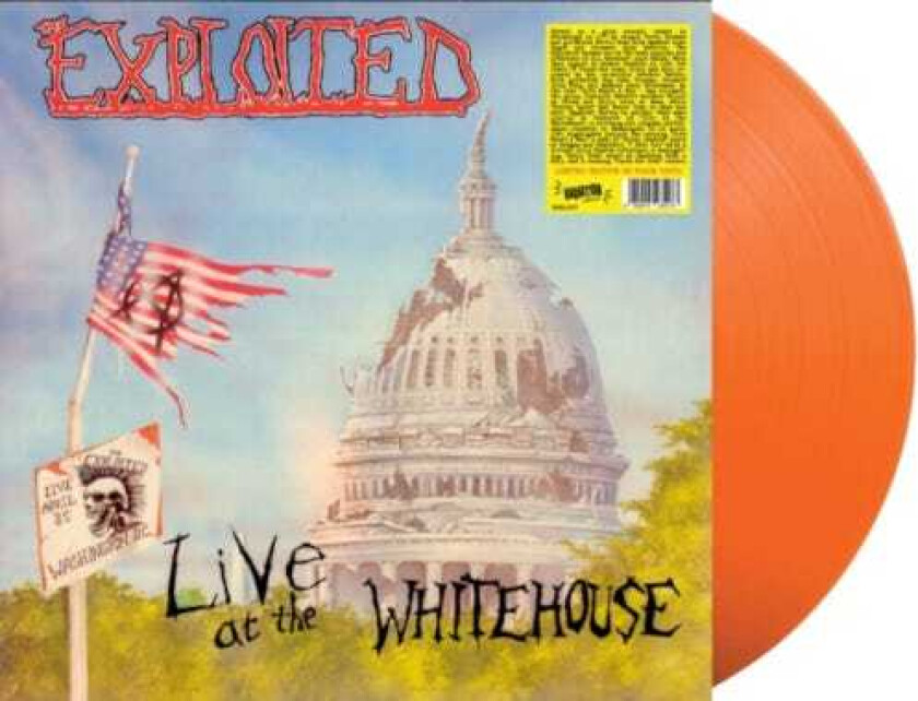 The Exploited Live At The Whitehouse LP/Vinyl