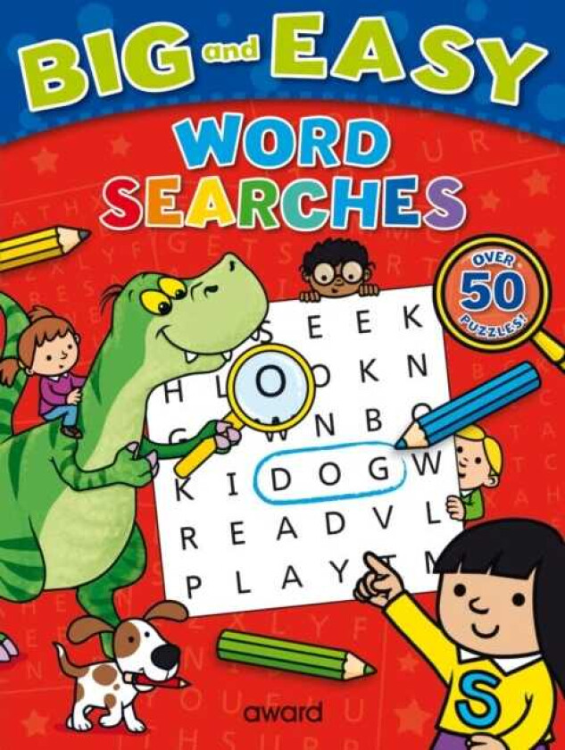 Big and Easy Word Searches: Dinosaur