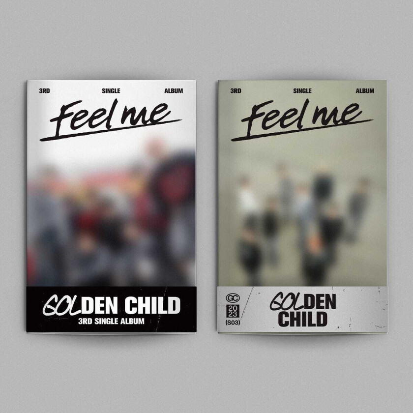 Golden Child Feel Me Random Cover incl. 64pg Photobook, Envelope, Polaroid, Photocard + Postcard CD