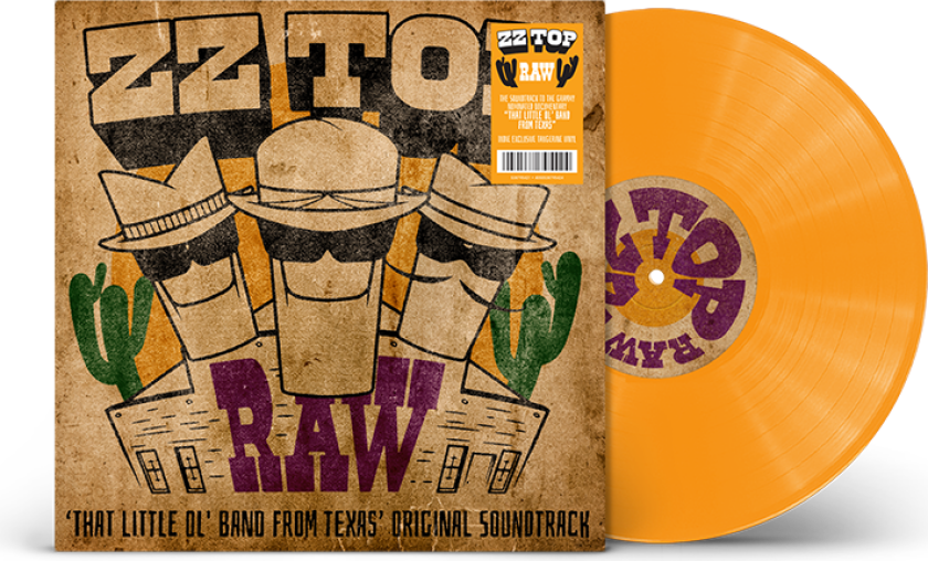 ZZ Top Raw ('That Little Ol' Band From Texas' Original Soundtrack) LP/Vinyl