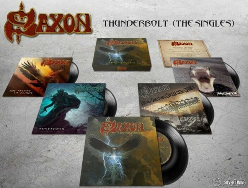 Saxon Thunderbolt: The Singles LP/Vinyl