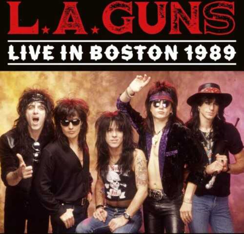 L.A. Guns Live in Boston 1989 LP/Vinyl