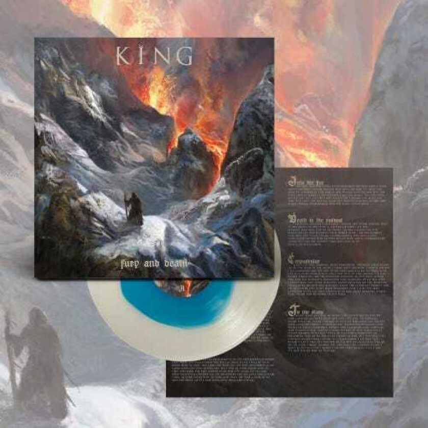 King (Metal) Fury and Death LP/Vinyl