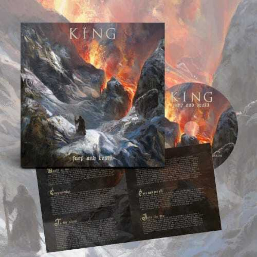 King (Metal) Fury and Death CD