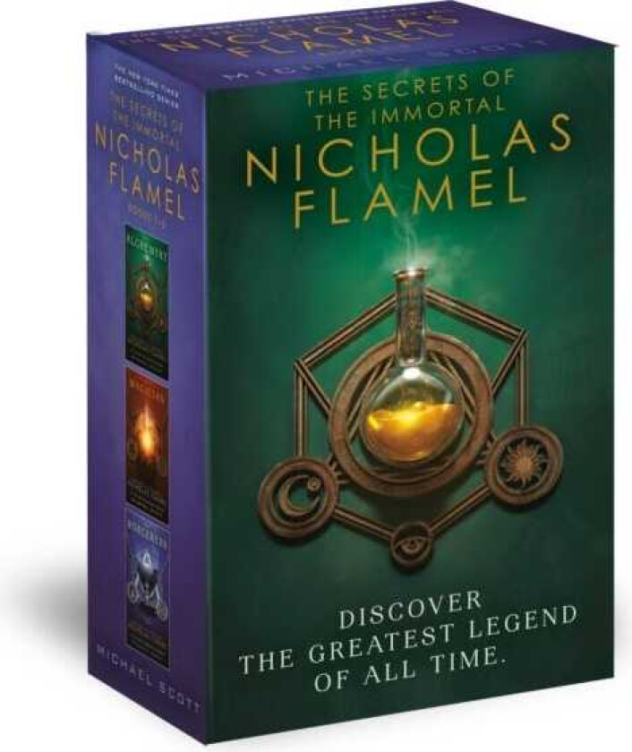 The Secrets of the Immortal Nicholas Flamel Boxed Set (3Book)