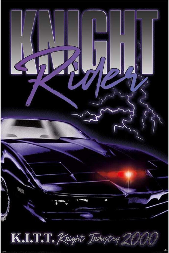 Knight Rider (Kitt Knight Industry 2000) Plakat