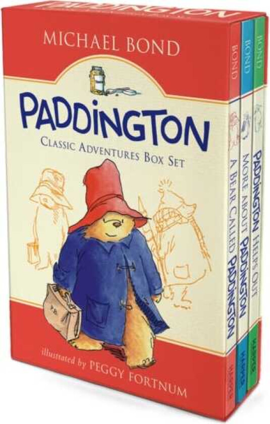 Paddington Classic Adventures Box Set A Bear Called Paddington, More About Paddington, Paddington Helps Out