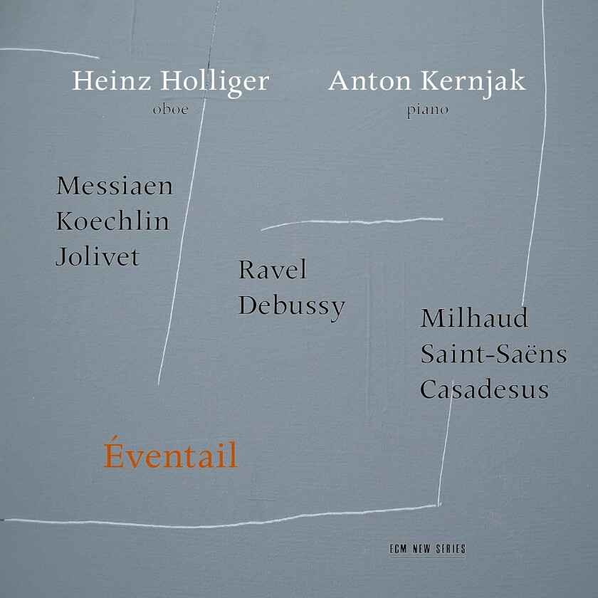Heinz Holliger, Anton Kernjak Éventail CD