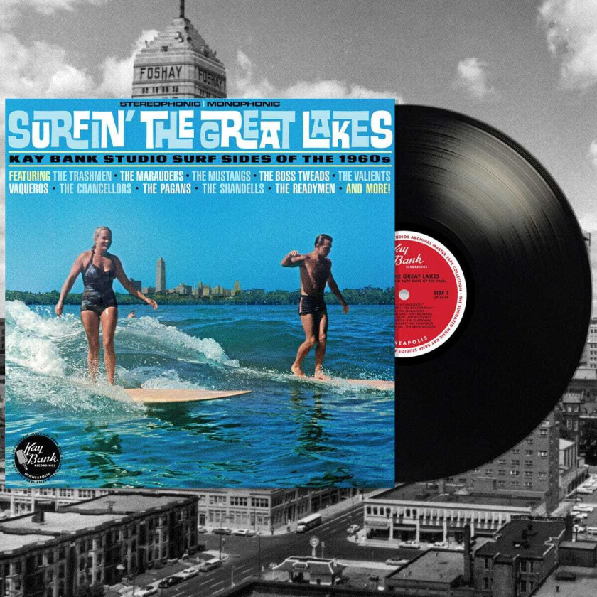 Diverse Rock Surfin' The Great Lakes: Kay Bank Studio Surf Sides Of The 1960s LP/Vinyl