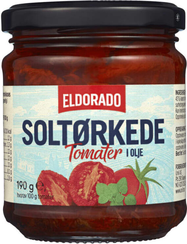 Tomater Soltørkede 200g