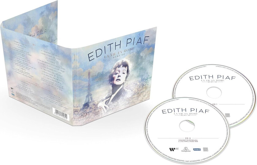 Edith Piaf La Vie En Rose: Best Of + Concert Musicorama Europe 1958 CD