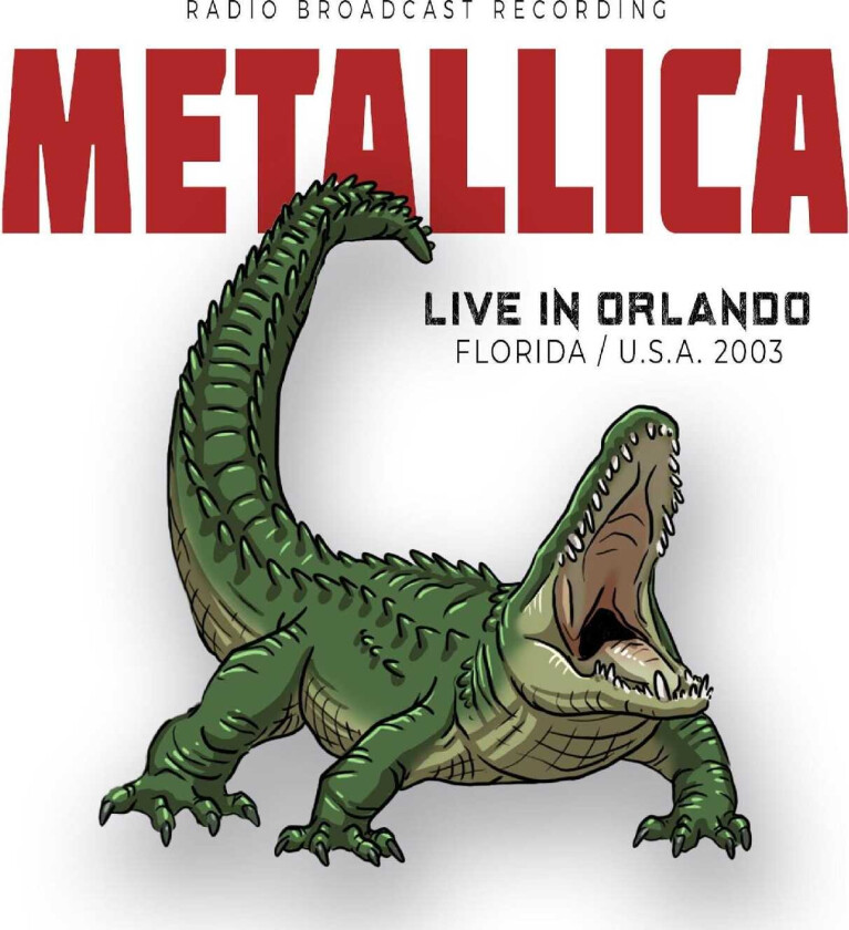 Metallica  Live In Orlando, Florida USA, 2003  CD