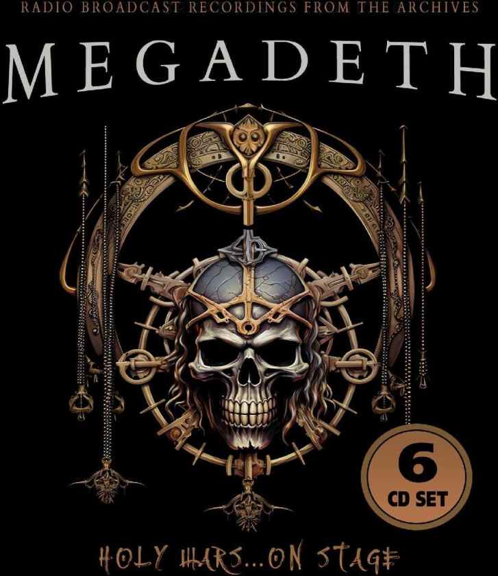 Megadeth Holy Wars... On Stage (Radio Broadcast Recordings From The Archives) CD