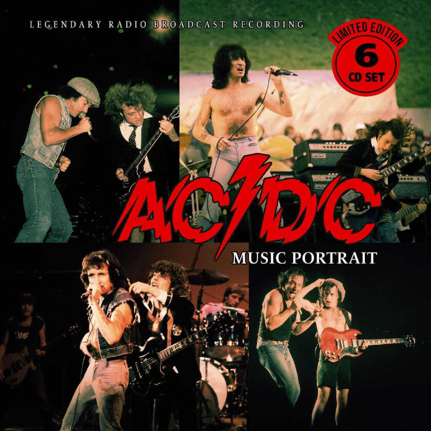 AC/DC Music Portrait Legendary Broadcast Recording CD