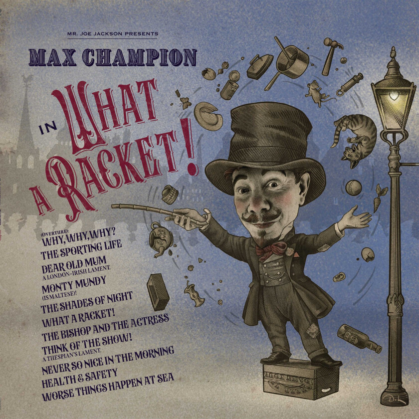 Joe Jackson Mr Joe Jackson presents Max Champion in What A Racket! LP/Vinyl